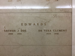 Vera <I>Clement</I> Edwards 