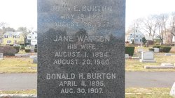Jane <I>Watson</I> Burton 