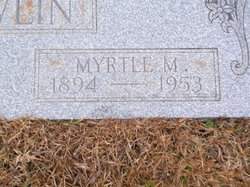 Myrtle Mary <I>Kimbrell</I> Bowlin 