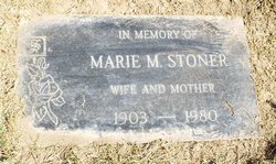 Marie Margaret <I>Fisher</I> Stoner 
