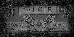 Agnes Frances <I>McDermott</I> Algie 