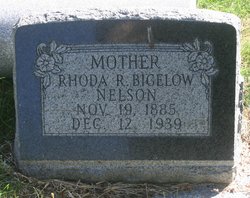 Rhoda Rowena <I>Bigelow</I> Nelson 