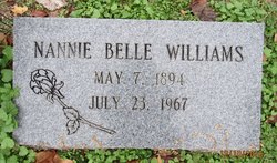Nannie Belle <I>Nipp</I> Williams 