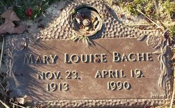 Mary Louise “Louise” <I>Griffith</I> Bache 