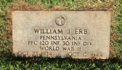 PFC William J Erb 
