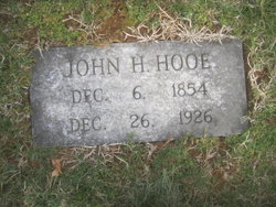 John Henry Hooe Sr.