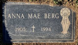 Mrs Anna Mae <I>Carr</I> Berg 