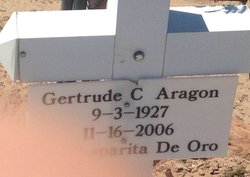 Gertrude C <I>Chávez</I> Aragón 