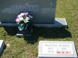 Frances Helen <I>Shores</I> Fulgham 