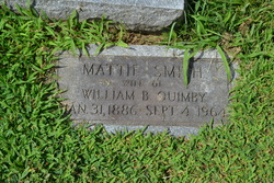 Mattie <I>Smith</I> Quimby 
