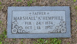 Marshall Aubrey Hemphill 