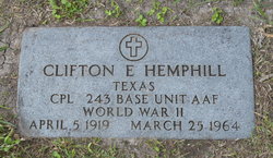 Clifton Earl Hemphill 