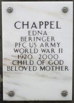PFC Edna Beringer Chappell 