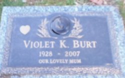 Violet Kathleen <I>Jenkins</I> Burt 