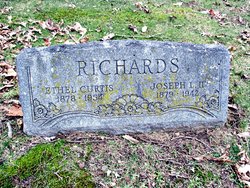 Ethel E <I>Curtis</I> Richards 