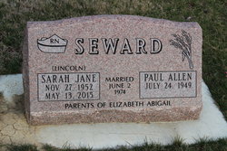 Sarah Jane <I>Lincoln</I> Seward 