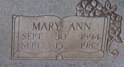 Mary Ann Adams 