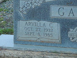 Arvilla Corrine <I>Graham</I> Gates 