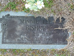 Minnie Lee Bishop 