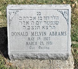 Donald Melvin Abrams 
