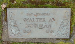 Walter Alven Bowman 