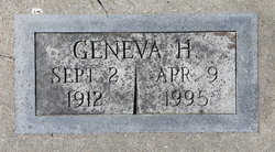 Geneva Helen <I>Norris</I> Rowland 