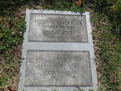 Virginia Eleanor <I>Mayes</I> Buck 