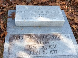 John Mims “Johnnie” Johnston Sr.