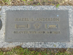 Hazel Meyer <I>English</I> Anderson 