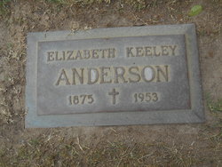 Mary Elizabeth <I>Keeley</I> Anderson 