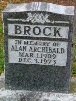 Alan Archibald Brock 