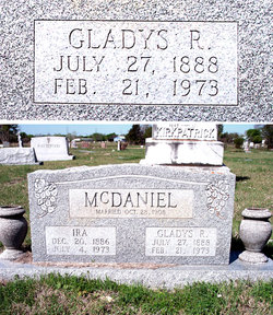 Gladys Ross <I>Kirkpatrick</I> McDaniel 