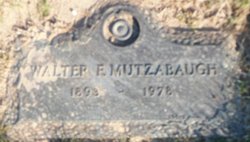 Walter F. Mutzabaugh 