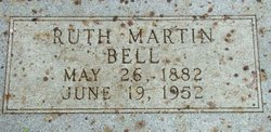 Ruth <I>Martin</I> Bell 