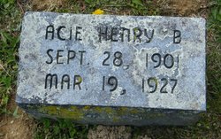 Henry B Acie 
