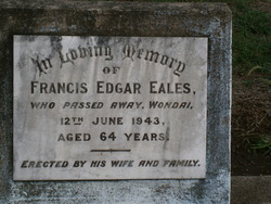 Francis Edgar Eales 