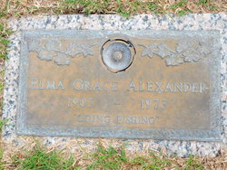 Elma Grace <I>Ussery</I> Alexander 