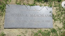 Thomas A McLachlan 