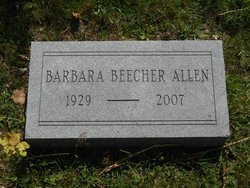 Barbara <I>Beecher</I> Allen 