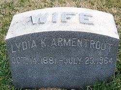 Lydia Katherine <I>Byrd</I> Armentrout 