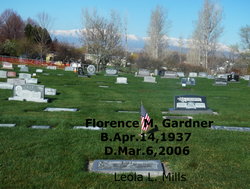 Florence Elizabeth <I>Mills</I> Gardner 