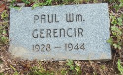 Paul William Gerencir 
