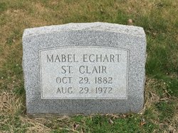 Mabel <I>Echart</I> St. Clair 