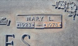 Mary L. <I>Brown</I> Lyles 