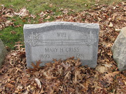 Mary Helen <I>Pressler</I> Criss 