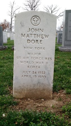 Maj John Matthew Dore 