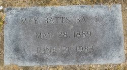 Lucy May <I>Batts</I> Bailey 