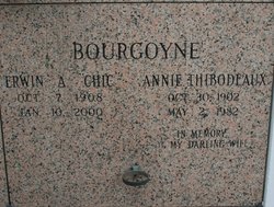Annie <I>Thibodeaux</I> Bourgoyne 
