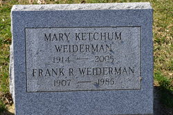 Mary Elizabeth <I>Suhanchak</I> Ketchum Weiderman 