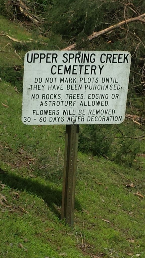 Upper Spring Creek Cemetery